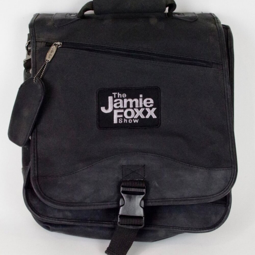 Super Rare!  Jamie Foxx Show Producer Backpack/Laptop Messenger Bag Never Used!